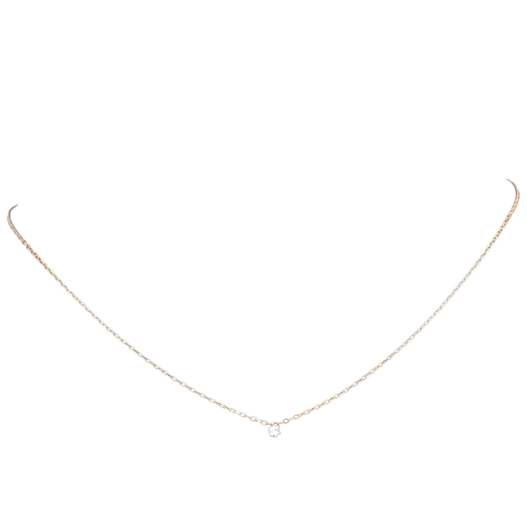 K10 ダイヤモンドネックレス