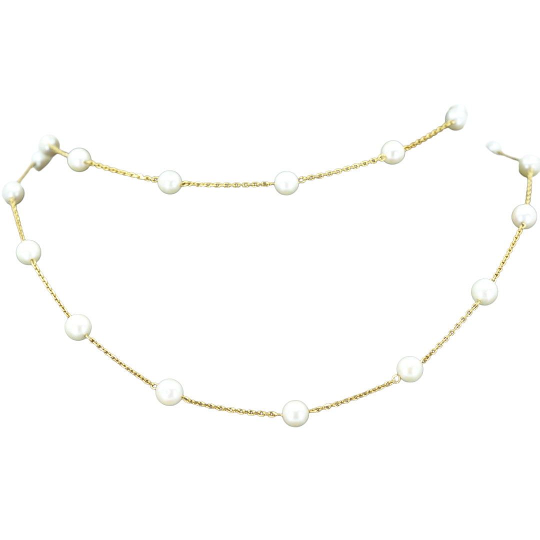 K18 パールネックレス 長さ約78cm