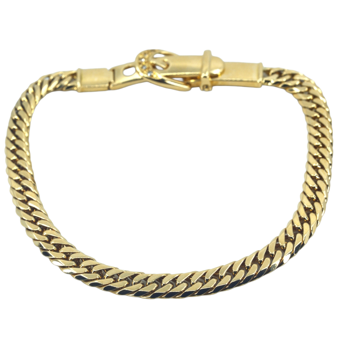 K18 喜平6面デザインブレスレット