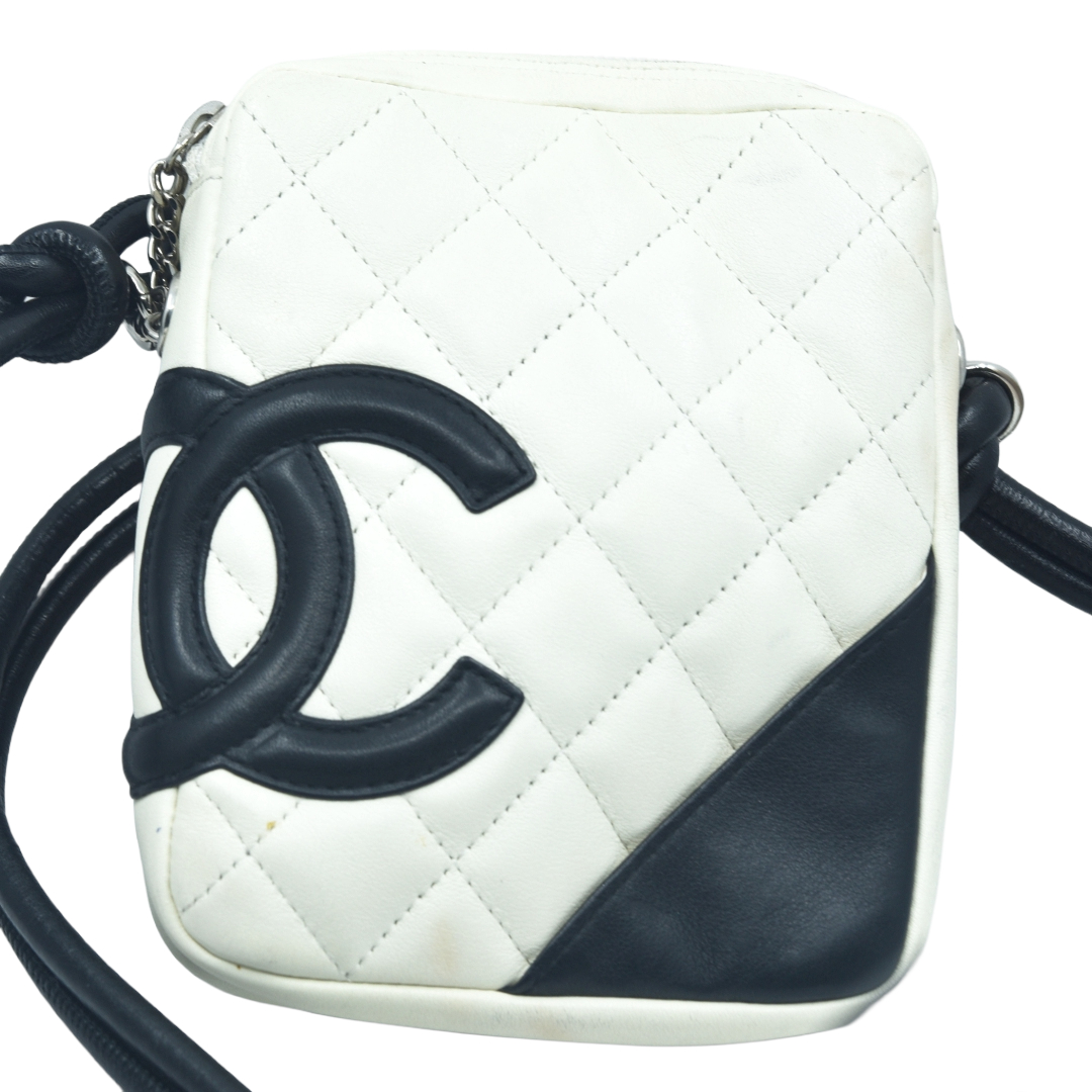 シャネル CHANEL カンボンライン ショルダーバッグ  A25177