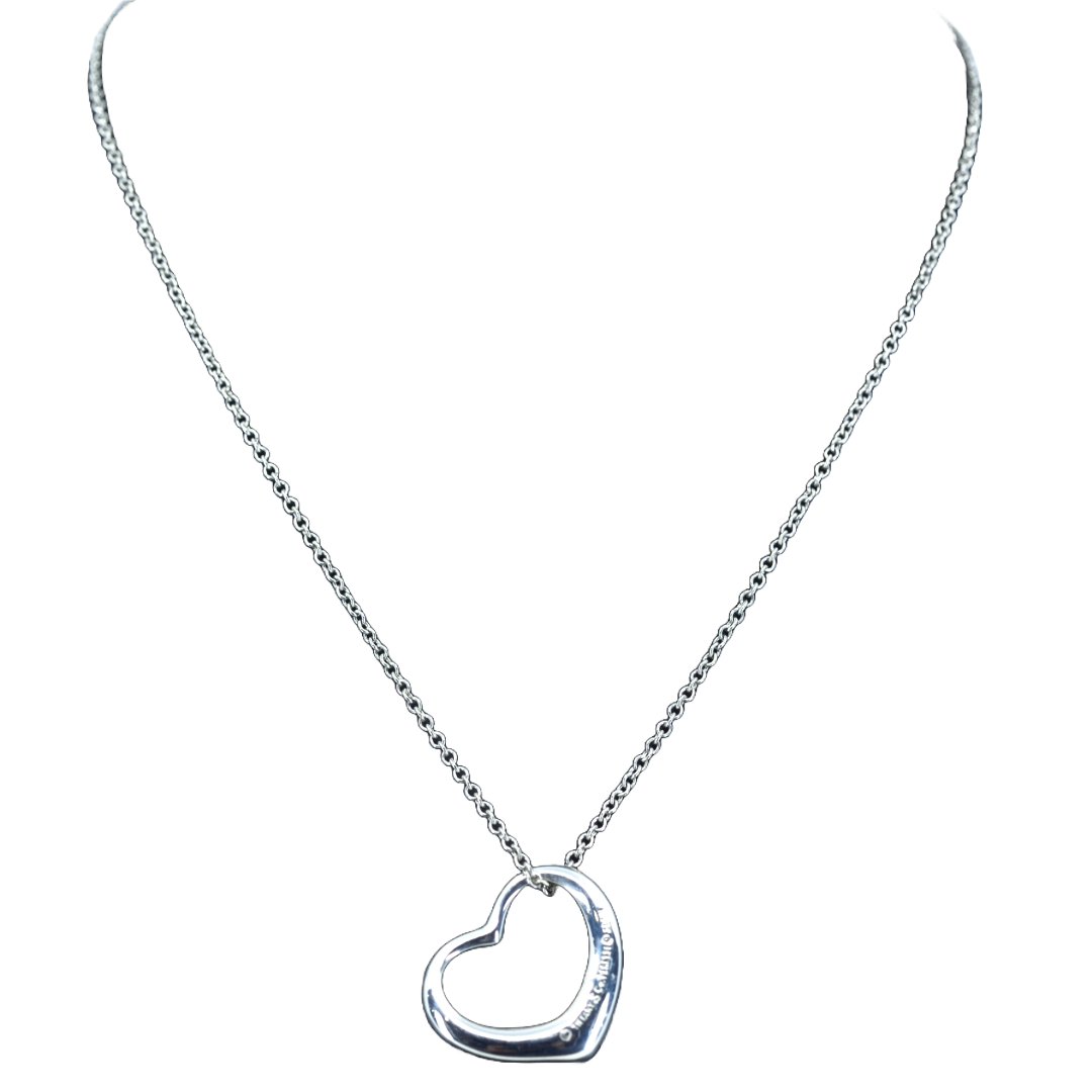 ティファニー Tiffany&Co SV925 オープンハートネックレス