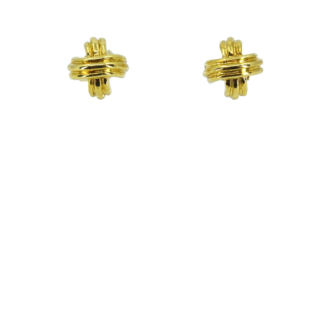 ティファニー Tiffany&Co  K18 シグネチャーピアス