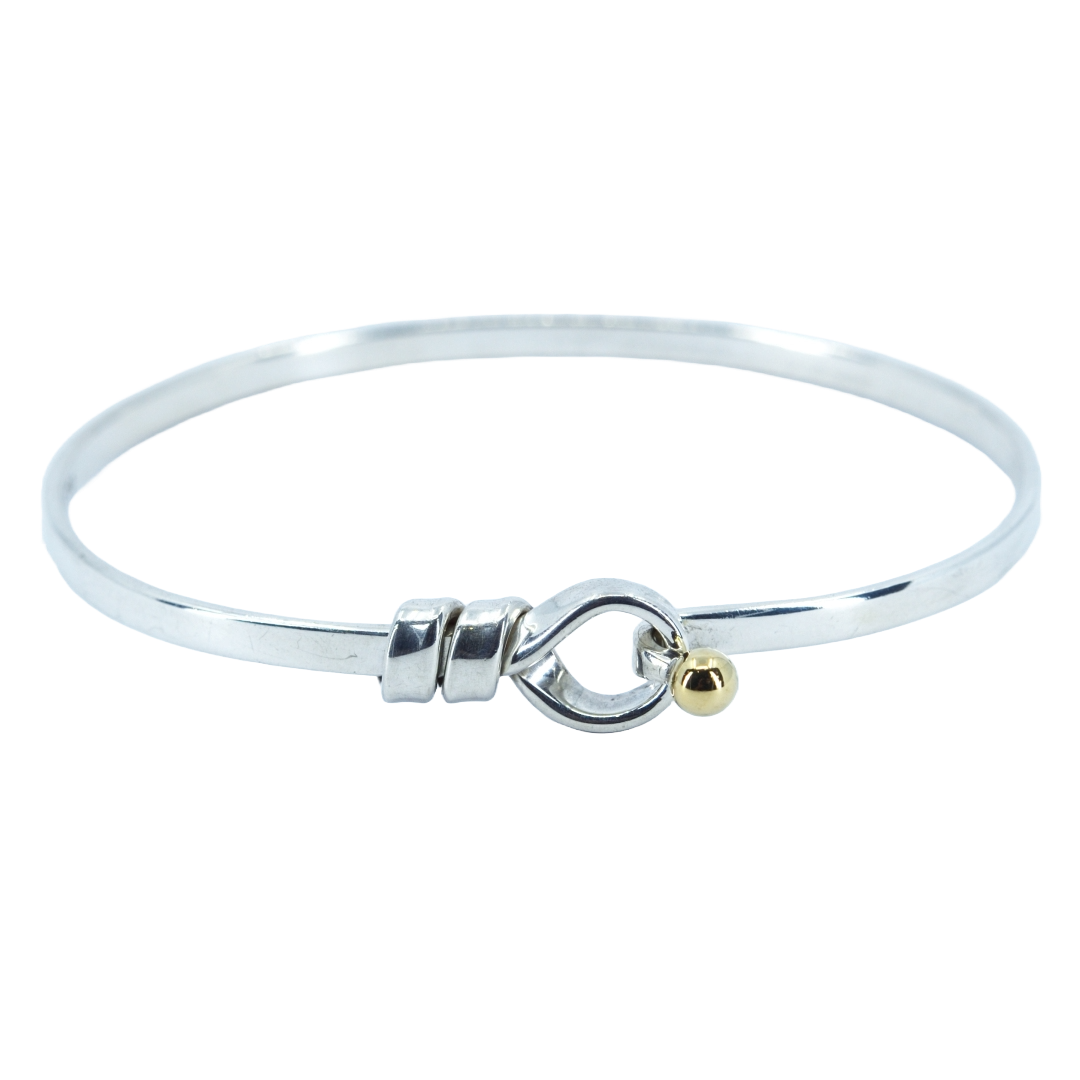 ティファニー Tiffany&Co SV925 750 ラブノット ブレスレット