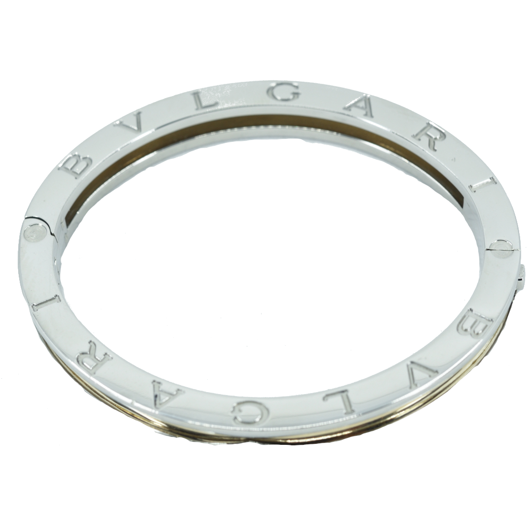 ブルガリ BVLGARI B-zero1 ビーゼロワン バングル ブレスレット SS/K18YG 新品仕上げ済み
