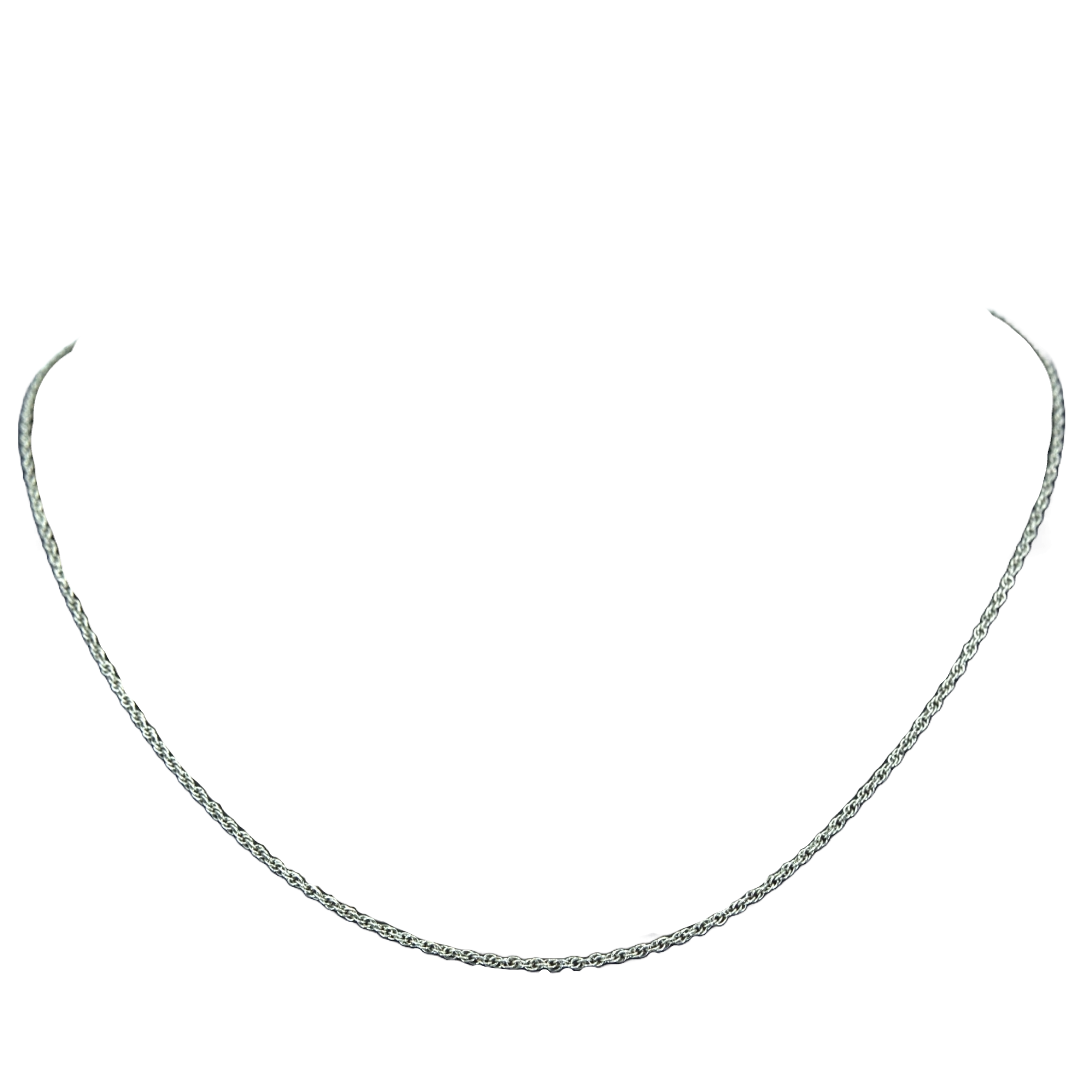 PT850 編み込みチェーンネックレス