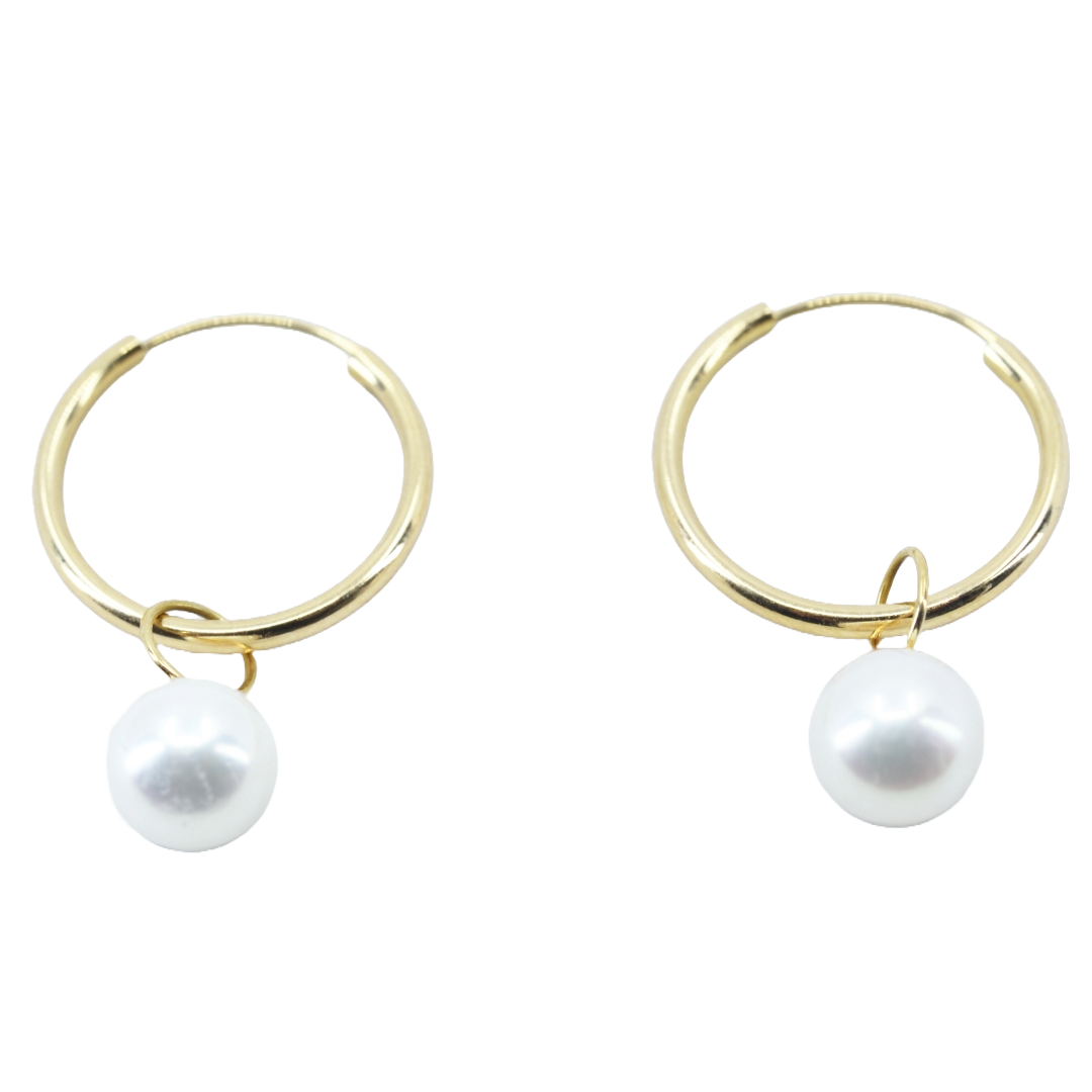 K18 パールピアス