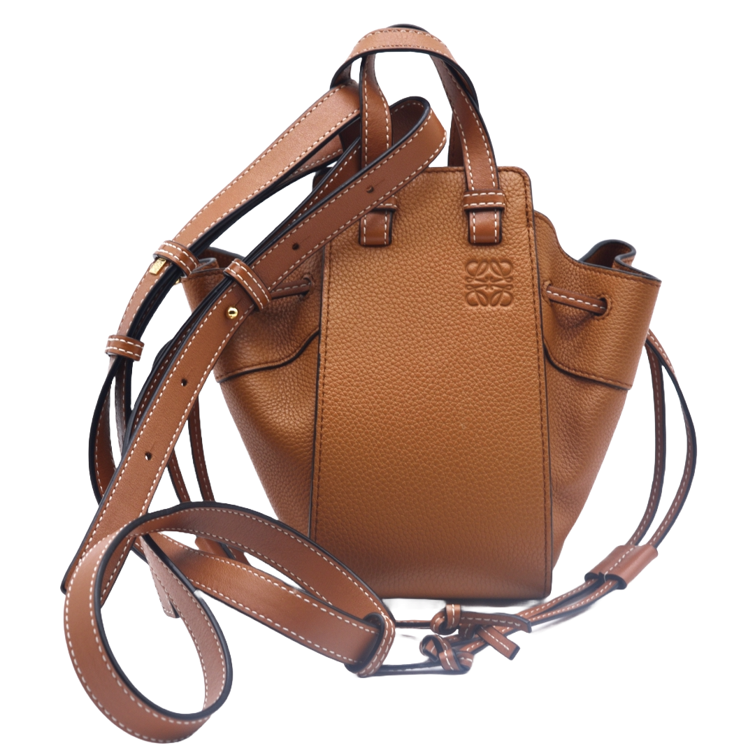 ロエベ LOEWE ハンモック ドローストリング ミニハンドバッグ 2WAY